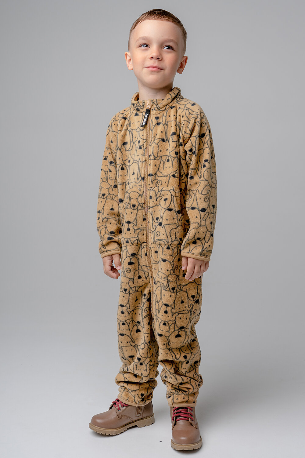 CROCKID Комбинезон 252967 ФЛ 60001/н/47 ГР кофейный