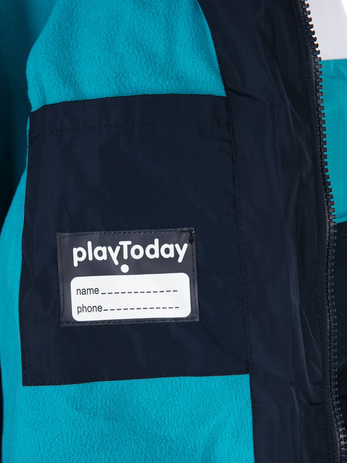 PLAYTODAY Куртка 253177 32212207 тёмно-синий,голубой,красный,белый