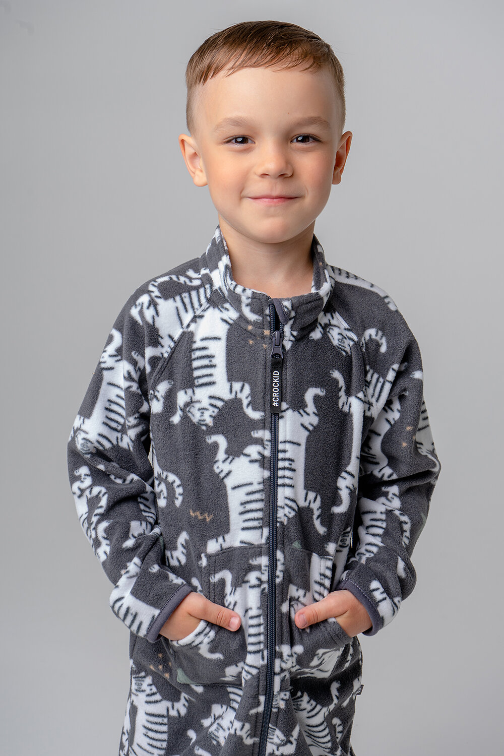 CROCKID Комбинезон 255238 ФЛ 60001/н/46 ГР черный