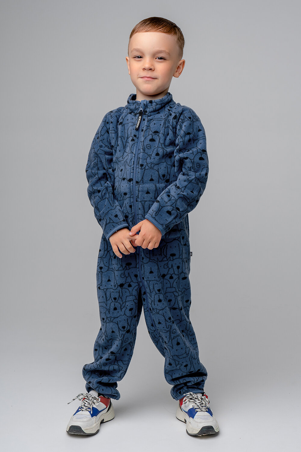 CROCKID Комбинезон 255239 ФЛ 60001/н/48 ГР светлый индиго