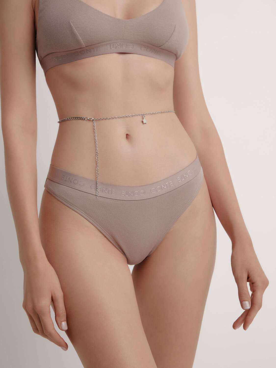 Conte elegant Бюстье 258613 TIE DYE RIB LBE 2208 cappuccino