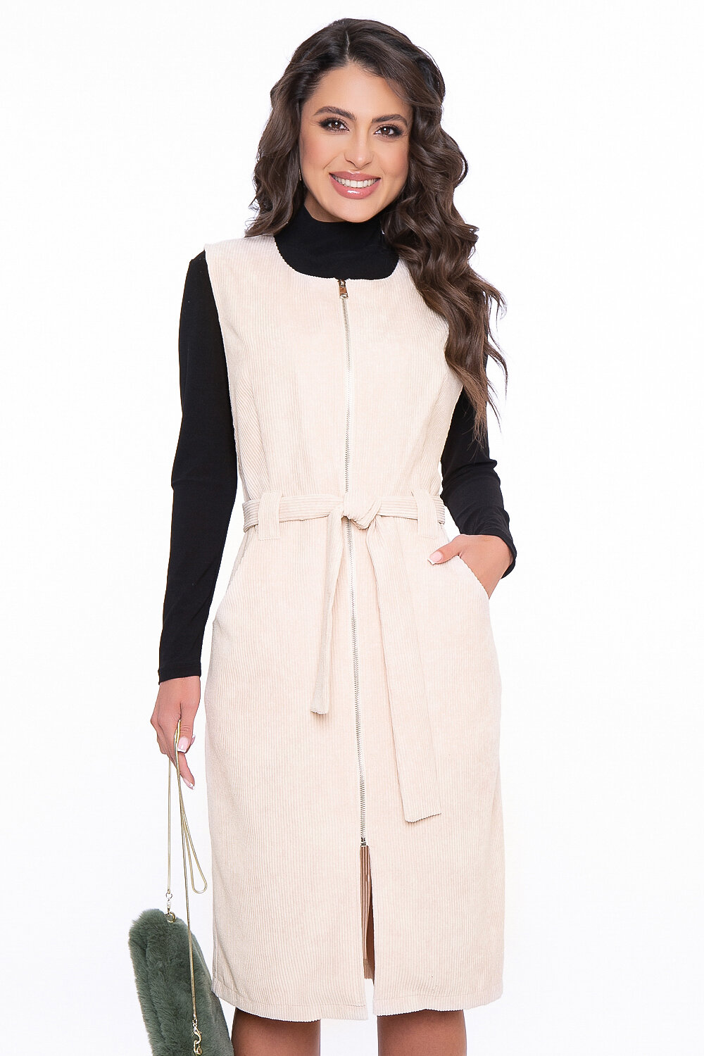 LT Collection Сарафан 258892 П2737 крем-брюле