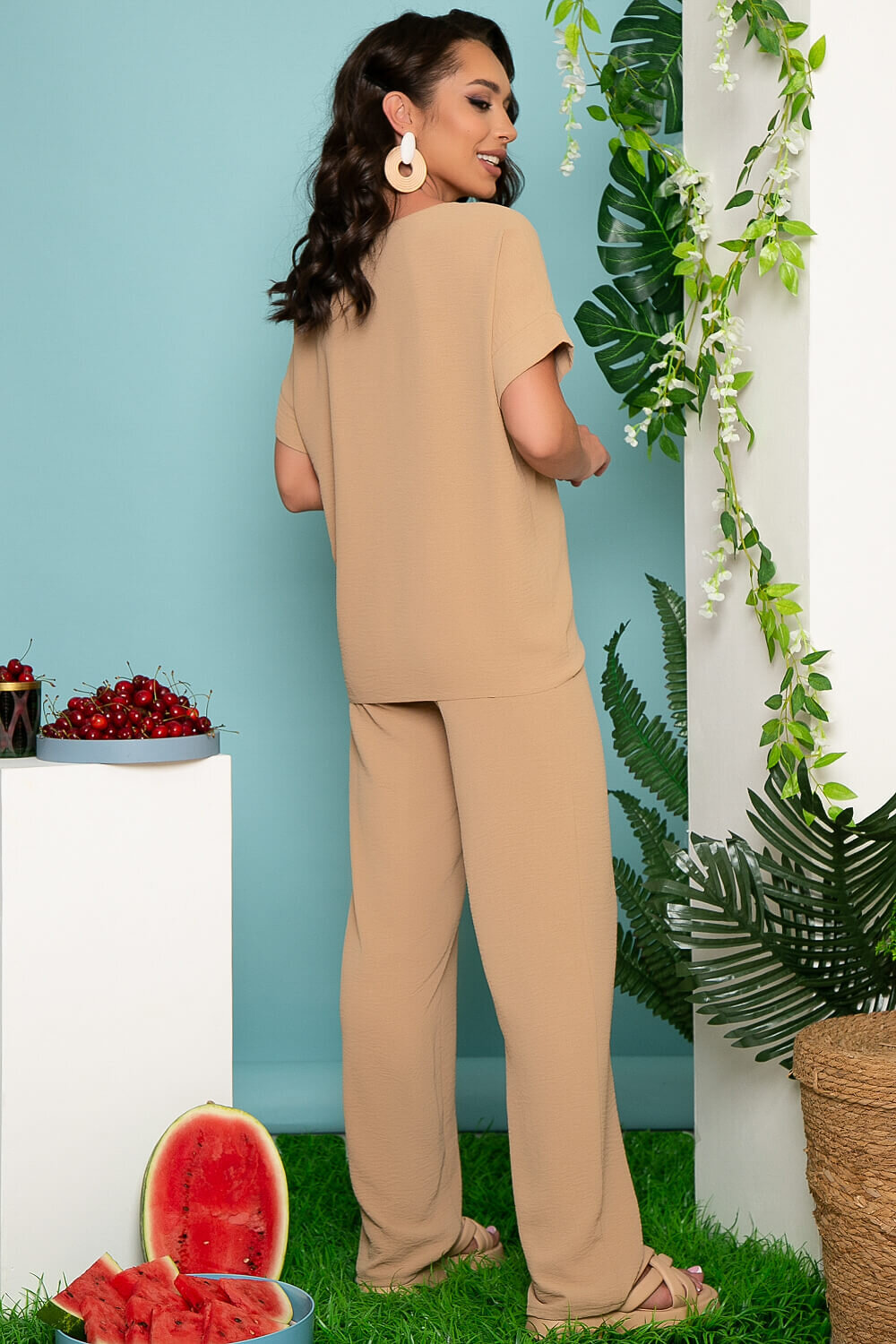 LT Collection Костюм 259139 К3756 бежевый