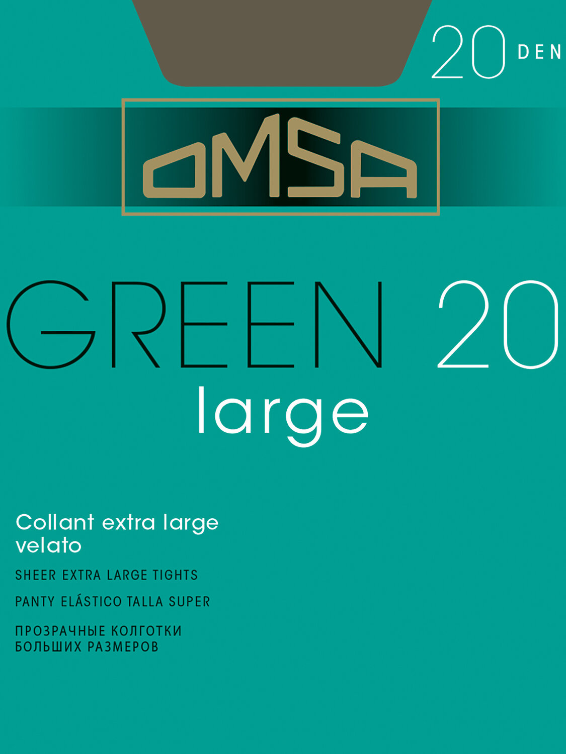 JS Omsa Колготки 198292 GREEN 20