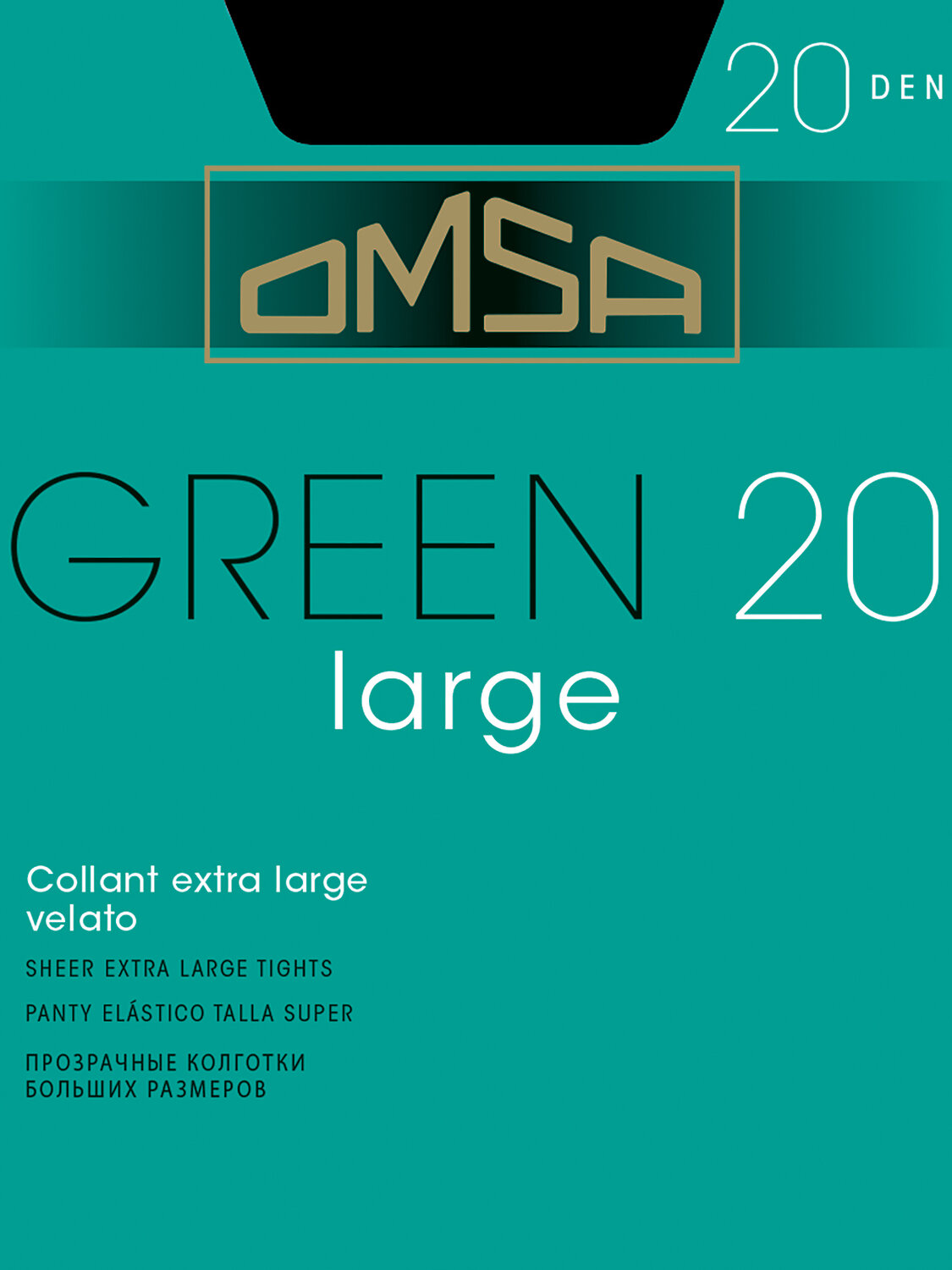 JS Omsa Колготки 198292 GREEN 20