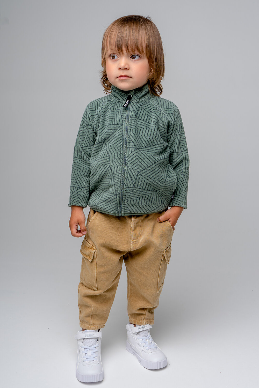 CROCKID Толстовка 260938 ФЛ 34011/н/48 ГР зеленый
