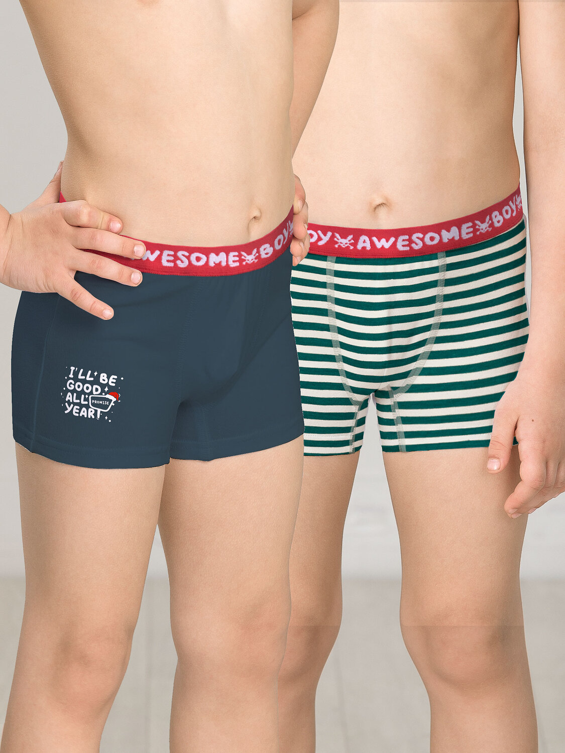 PELICAN Трусы 263520 BUHB3307(2) Серый/темно-синий