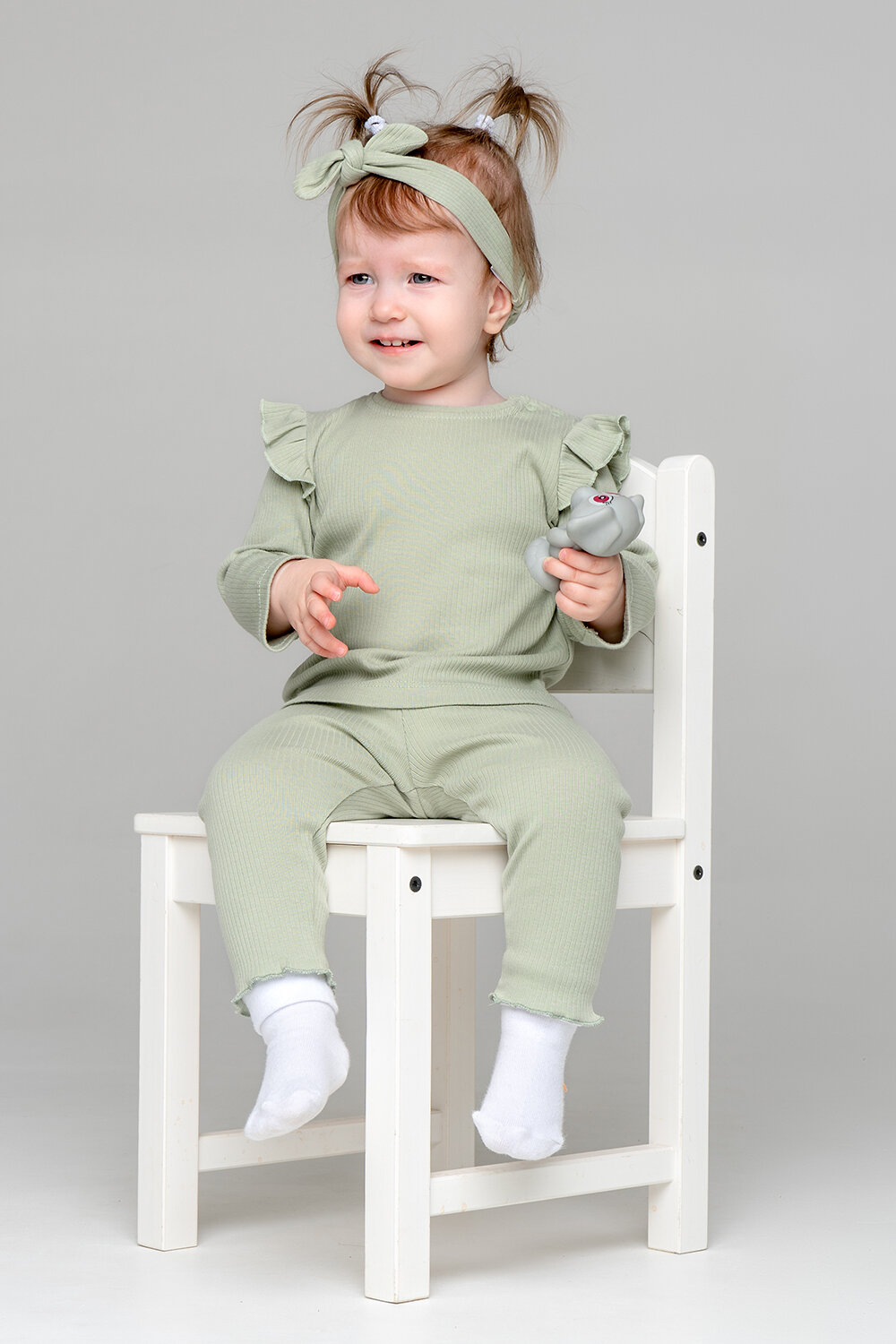 CROCKID Брюки 266022 К 400494 зеленый