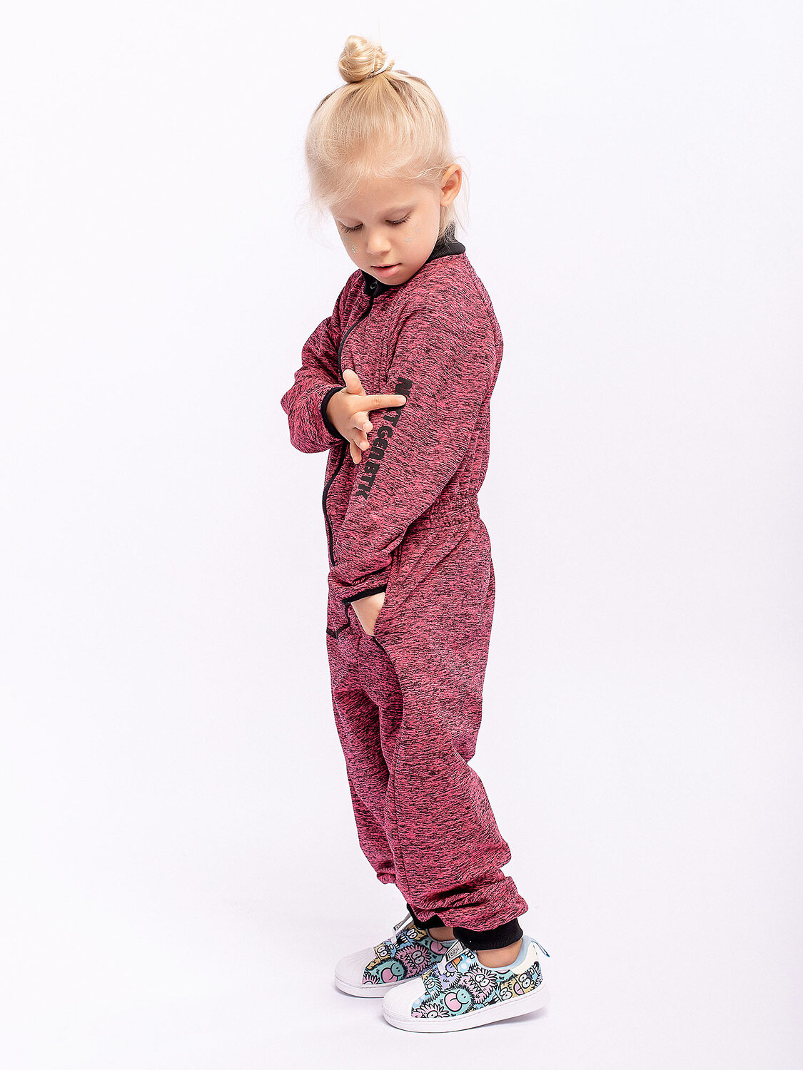 BATIK Комбинезон 269652 161-23з Розовый меланж
