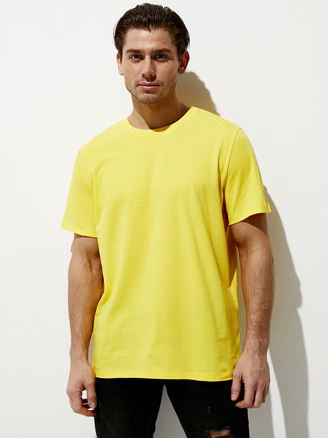 JS Omsa Футболка 270546 OmT_U 1201 COTTON giallo