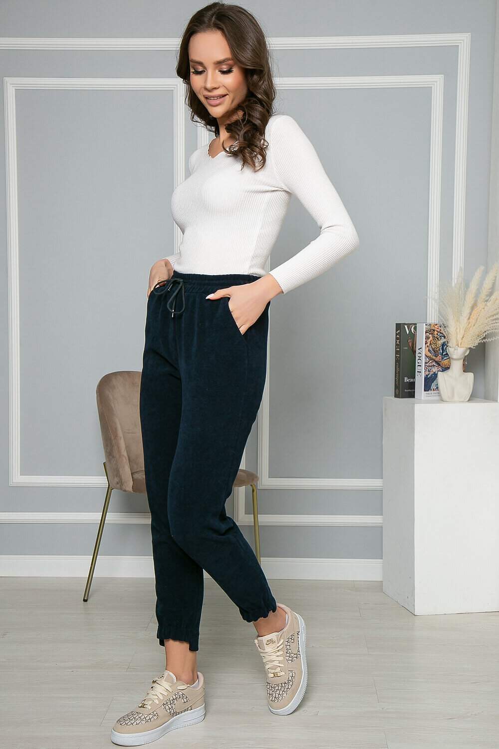 LT Collection Брюки 276082 Б5085 Синий