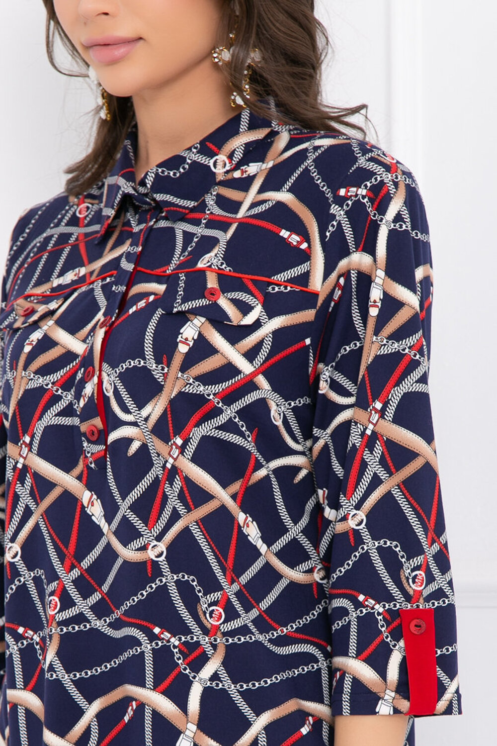 Bellovera Блузка 276100 71Б4849 синий