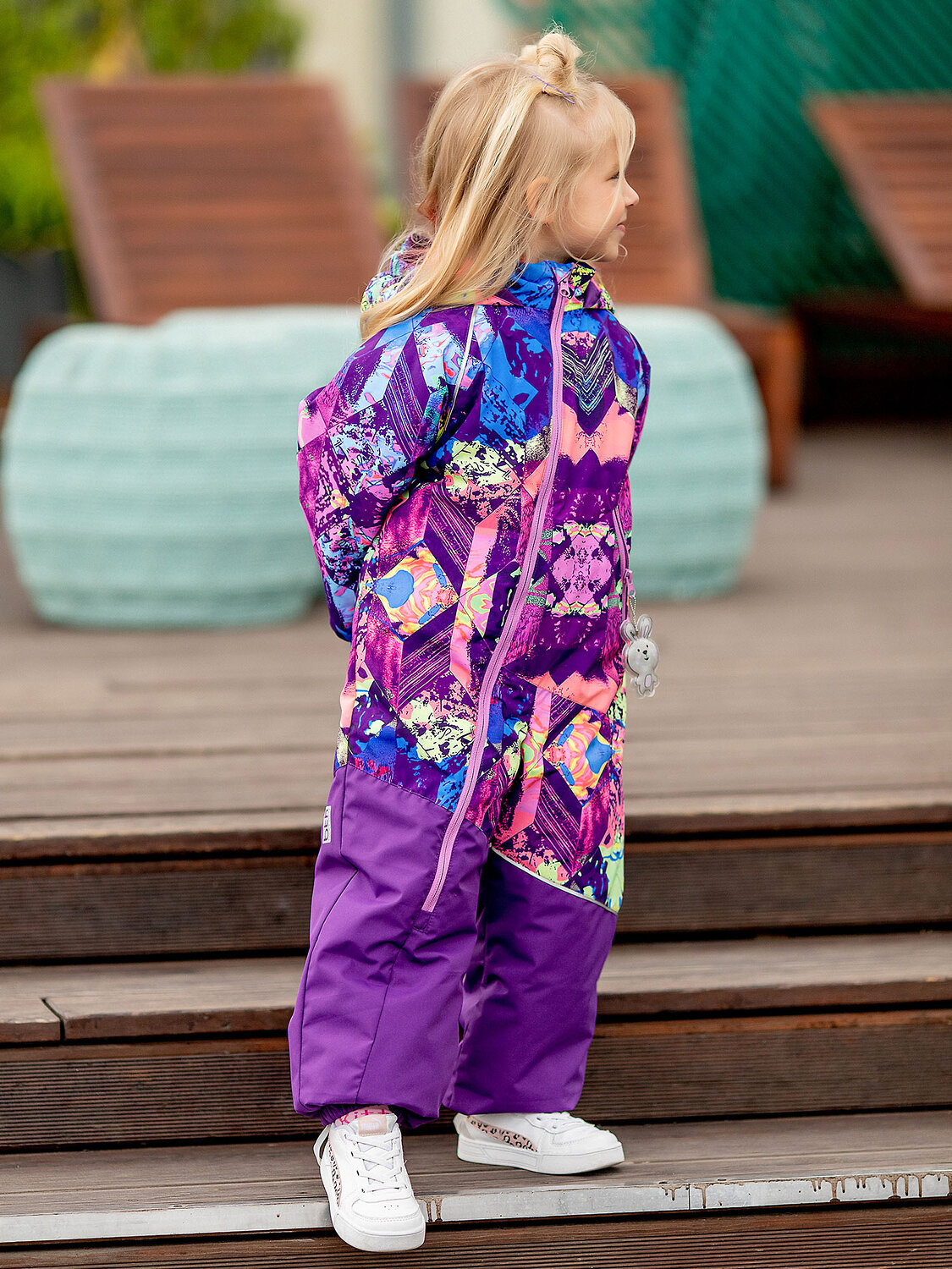 BATIK Комбинезон 276530 506-23в-104-56 Принт фиолетовый
