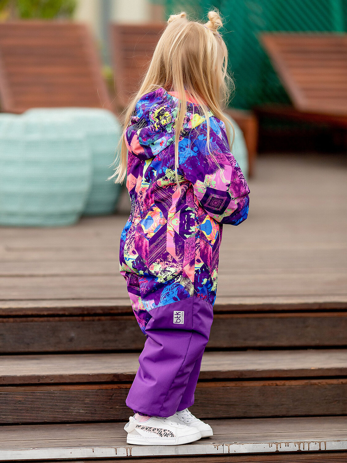 BATIK Комбинезон 276530 506-23в-104-56 Принт фиолетовый