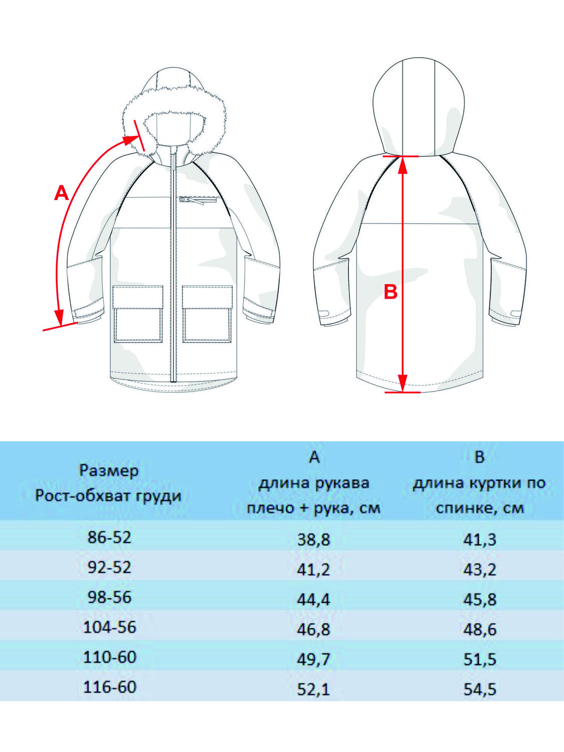 BATIK Куртка 276538 548-23в-116-60-2-02 Ривьера