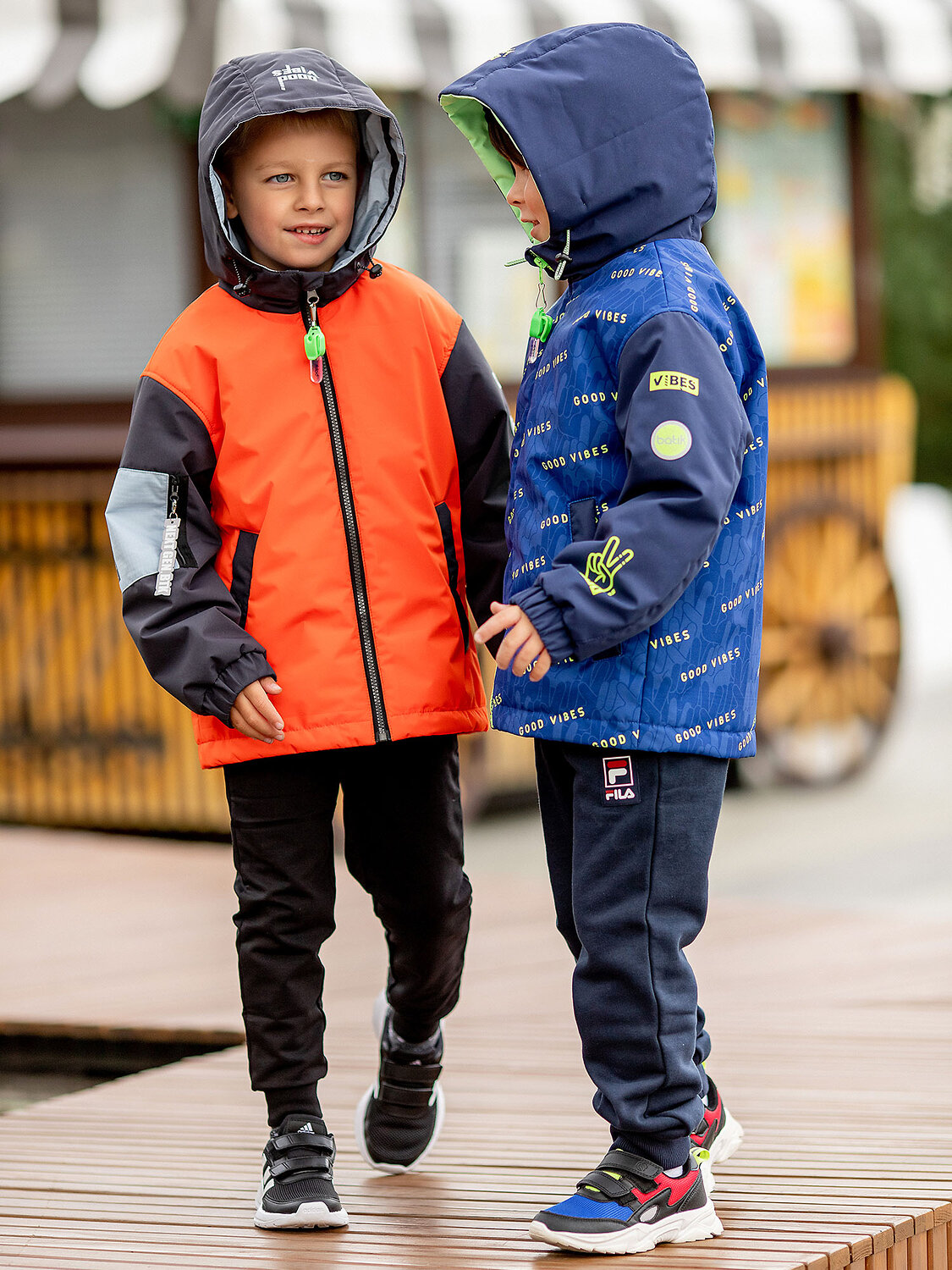 BATIK Куртка 276575 538-23в-122-64-2-02 Яркий оранжевый