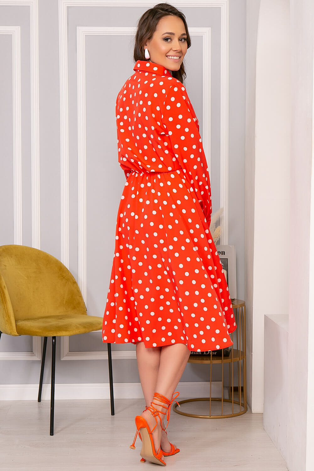 LT Collection Платье 277014 П4503 Оранжевый