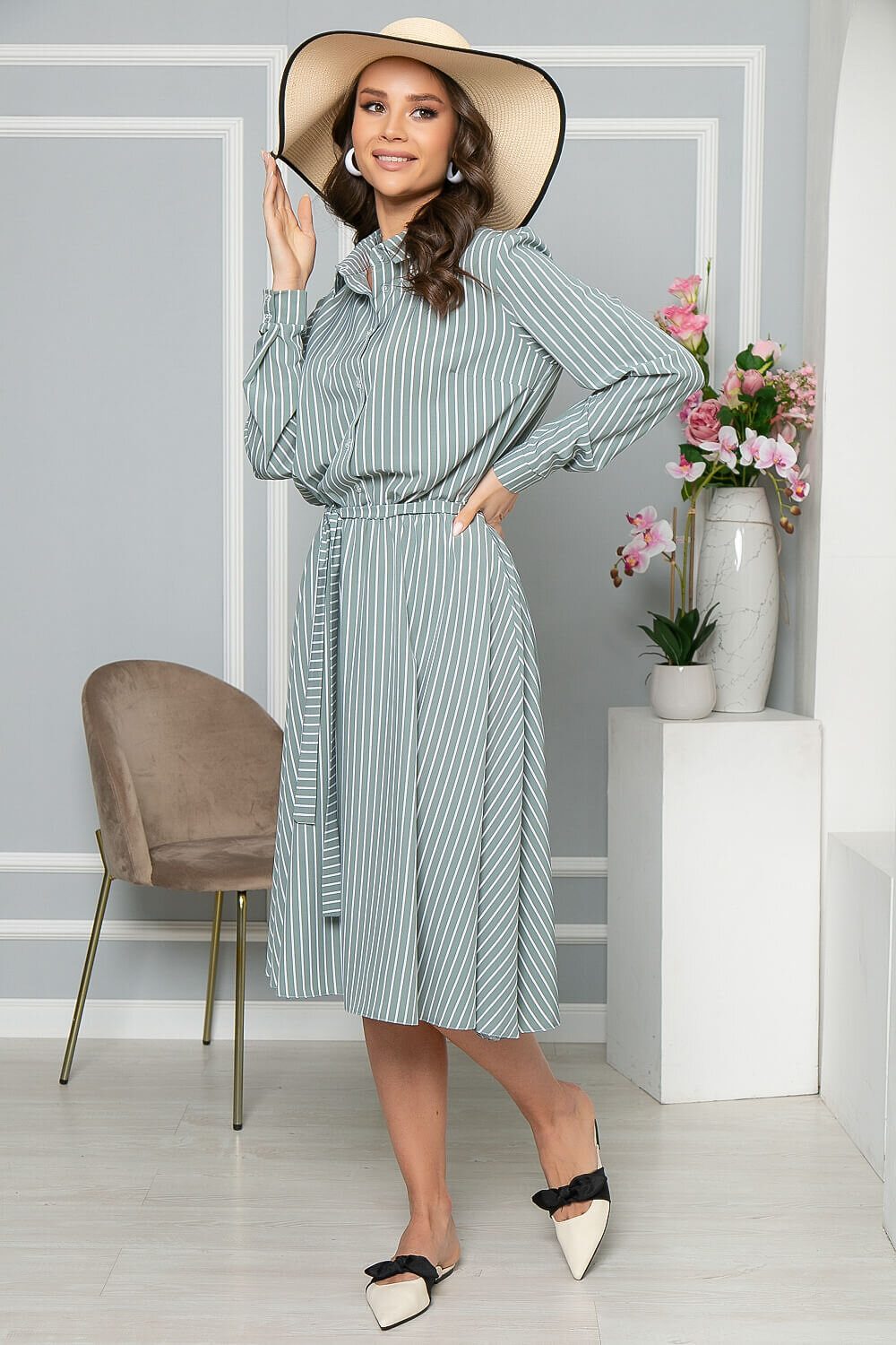 LT Collection Платье 277015 П4504 Мятный