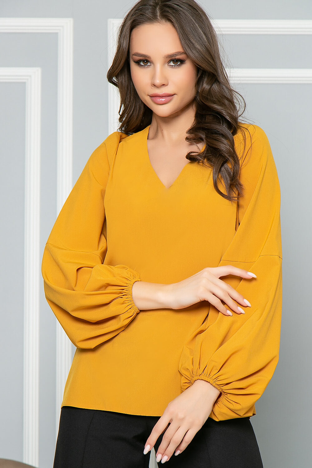 LT Collection Блуза 277020 Б5014 Оранжевый