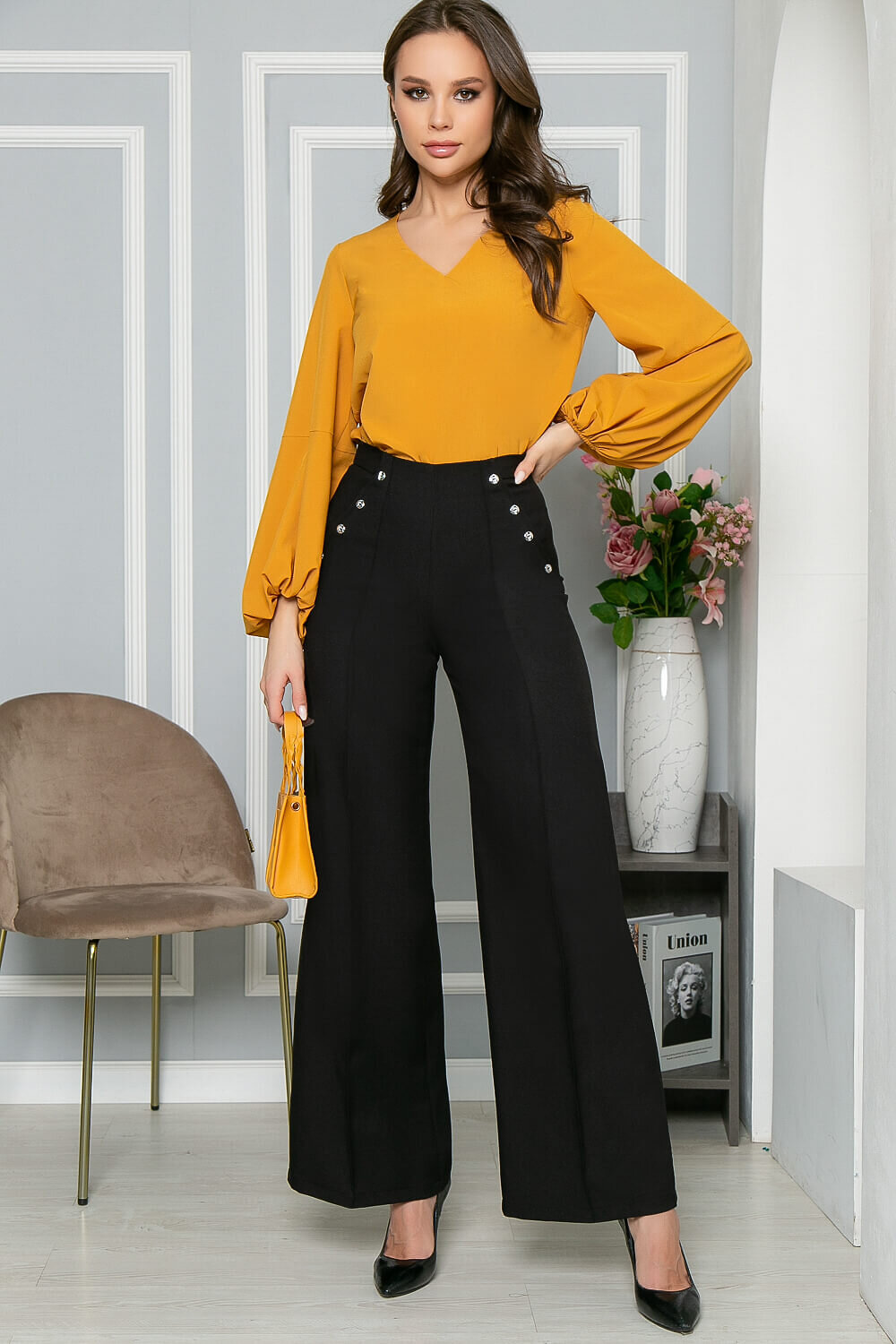LT Collection Брюки 278215 Б5116 черный