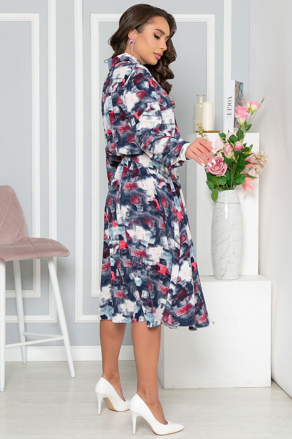 LT Collection Платье 278742 П4510 синий