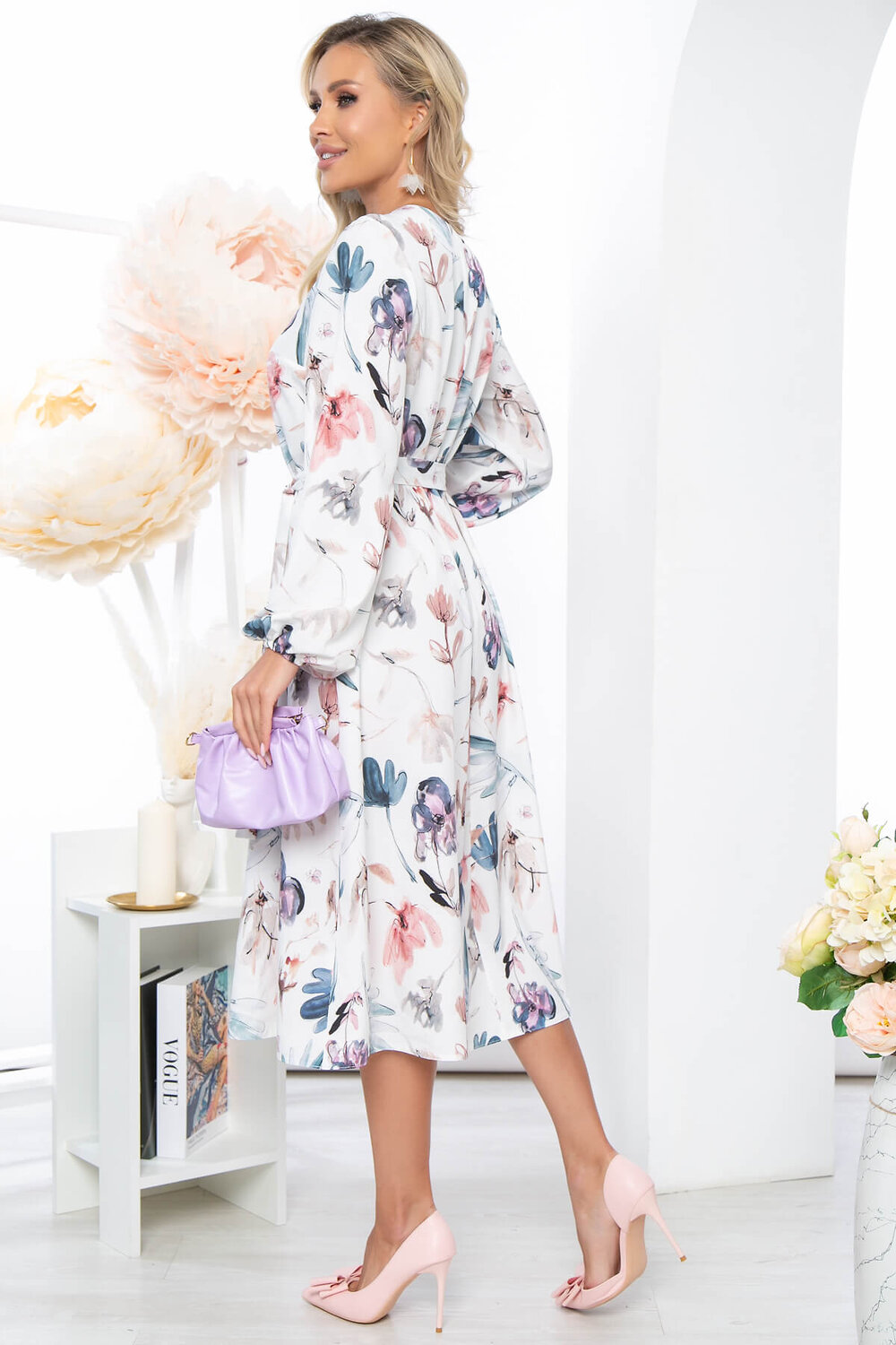 LT Collection Платье 279521 П5253 белый