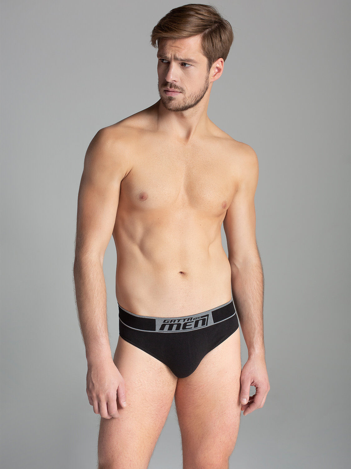 JS Gatta Трусы 279826 SLIP COTTON black