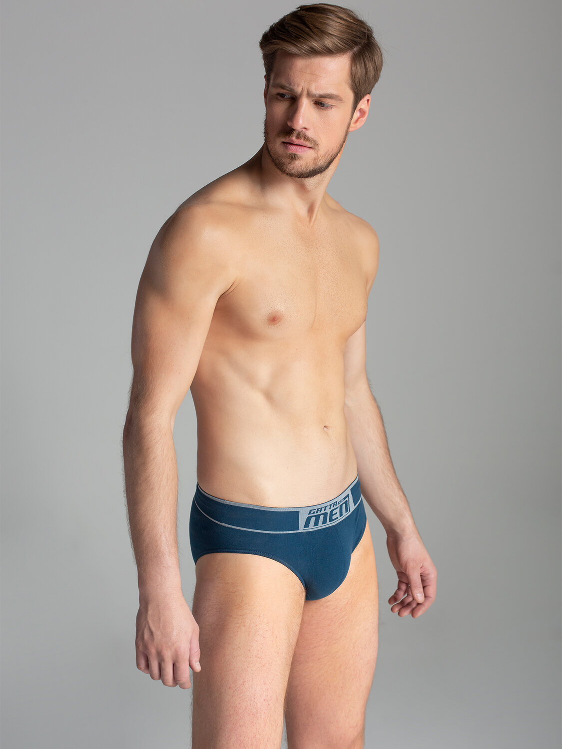 JS Gatta Трусы 279828 SLIP COTTON ocean blue