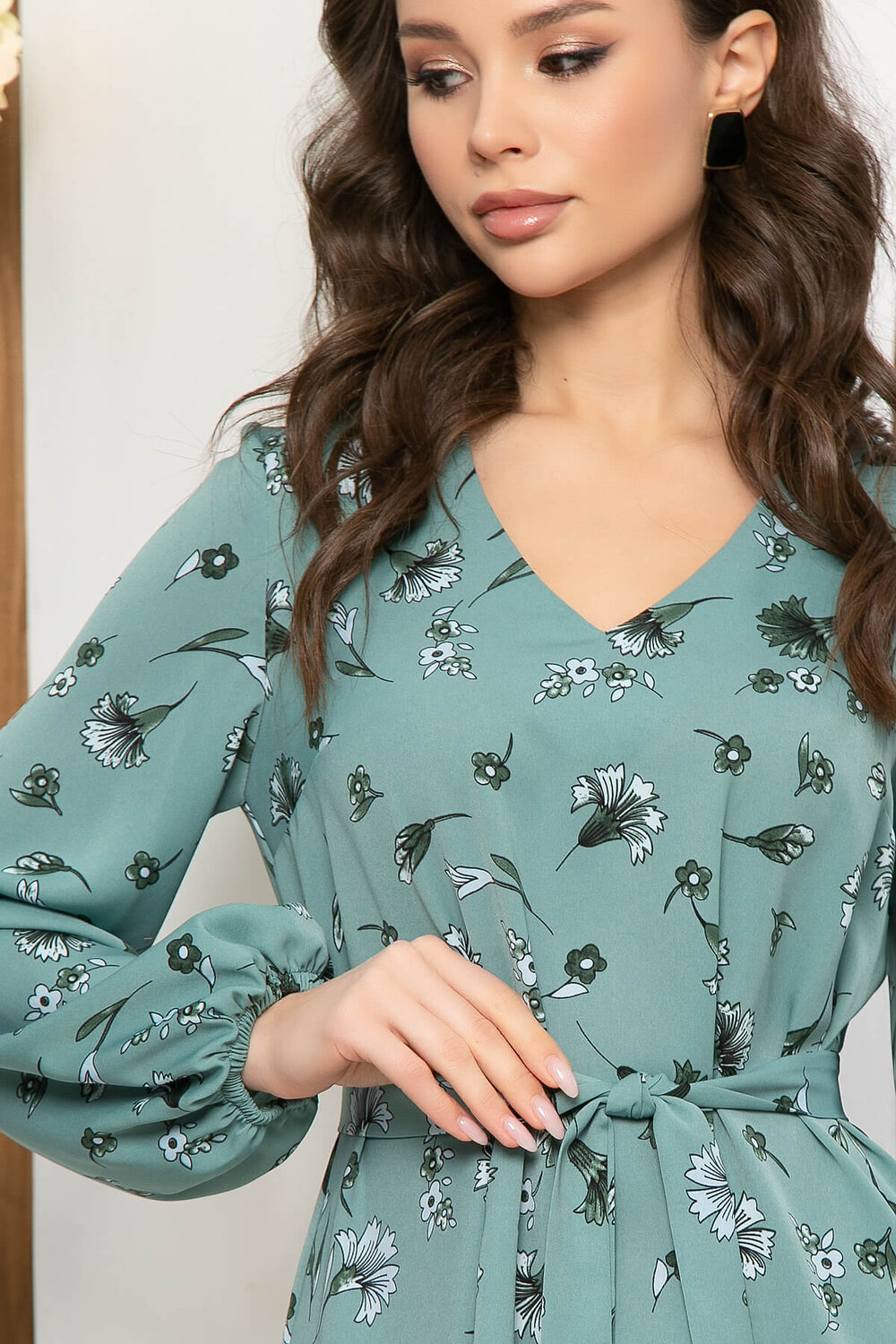 LT Collection Платье 279864 П5242 полынь