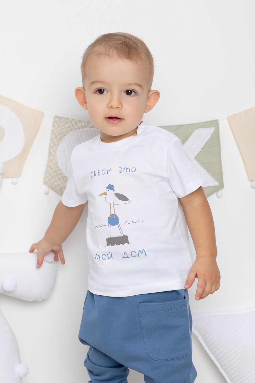 CROCKID Фуфайка 280224 КР 302019 белый