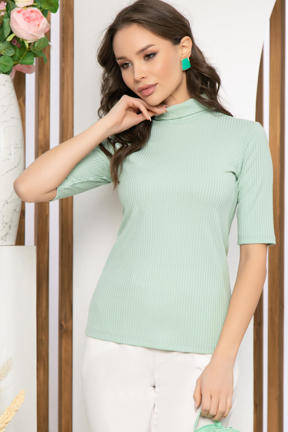 LT Collection Джемпер 280334 Б4999 нежная мята