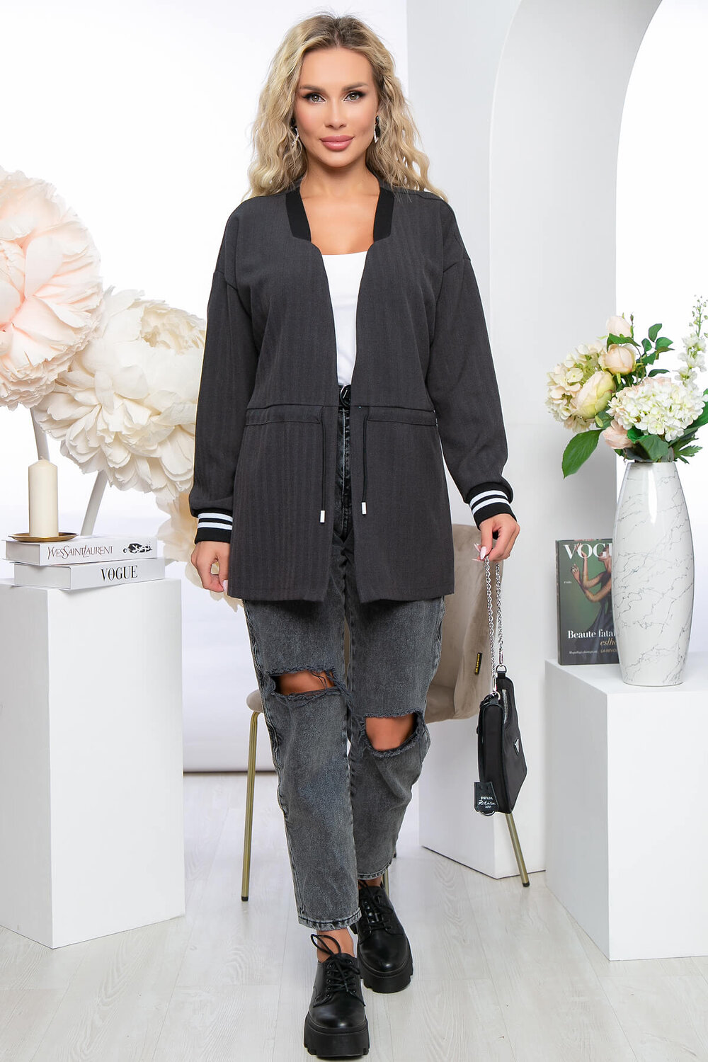 LT Collection Жакет 281335 Б5280 графит