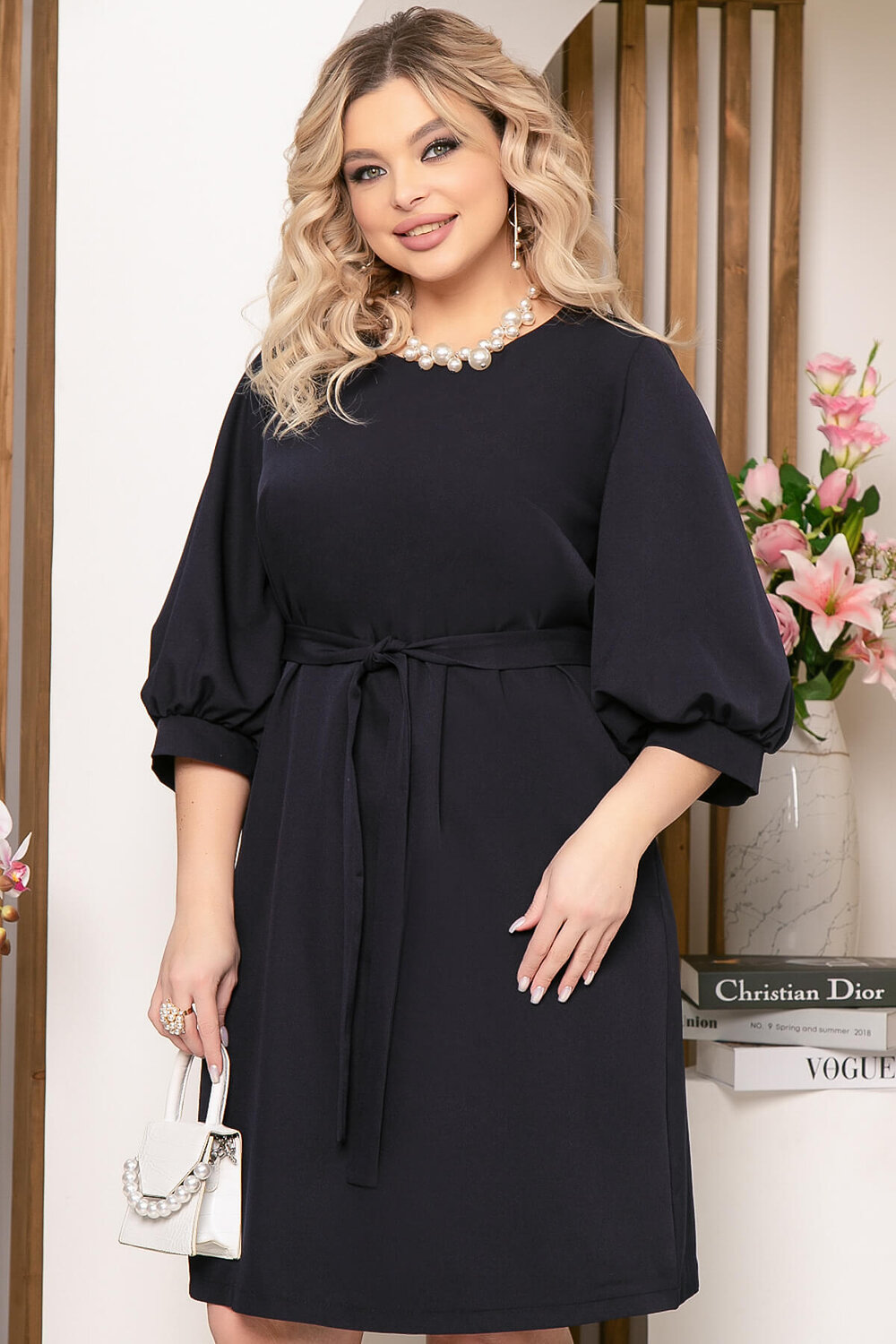 LT Collection Платье 281339 П5302 синий