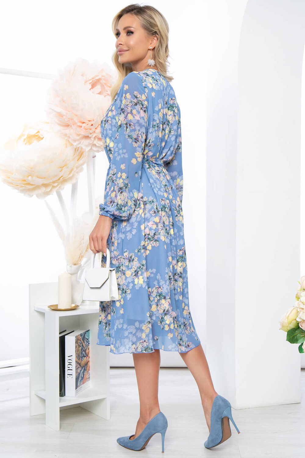 LT Collection Платье 281728 П5204 голубой
