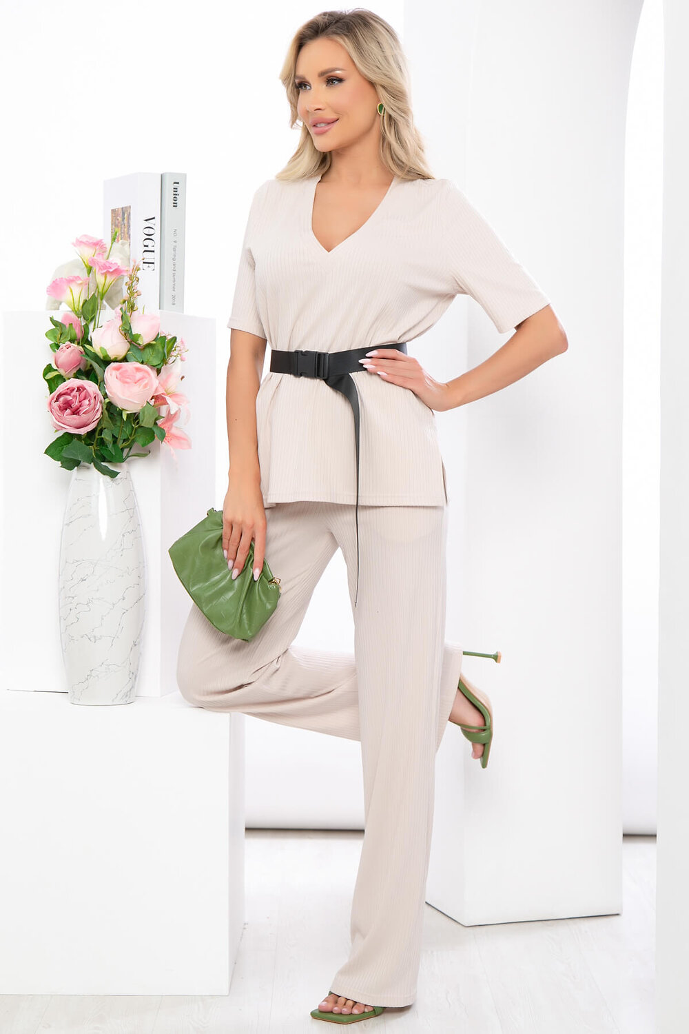 LT Collection Костюм 281743 К5355 молочный