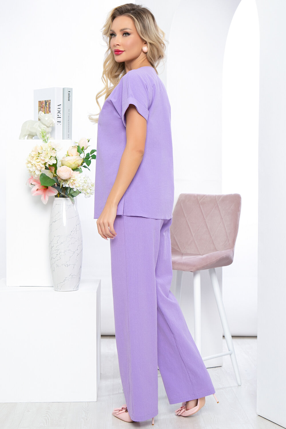 LT Collection Костюм 282087 К5332 сиреневый