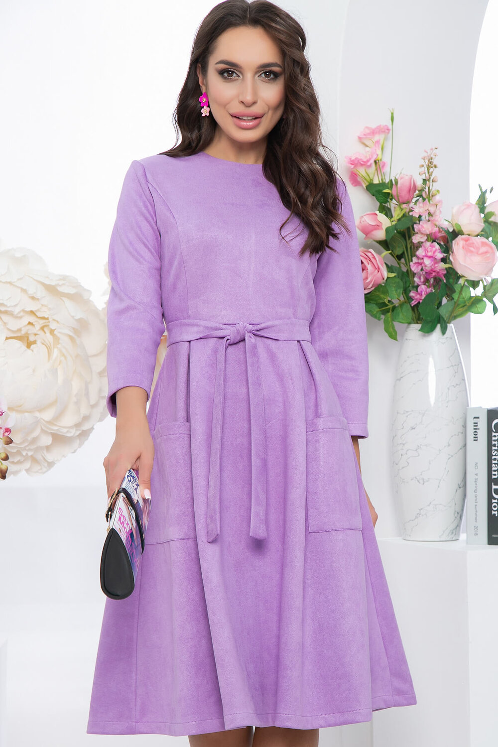 LT Collection Платье 282090 П5382 фиалковый