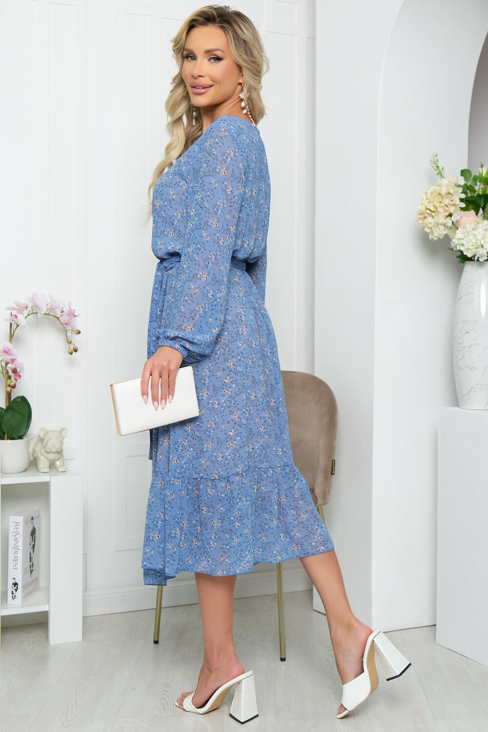 LT Collection Платье 282334 П5326 голубой
