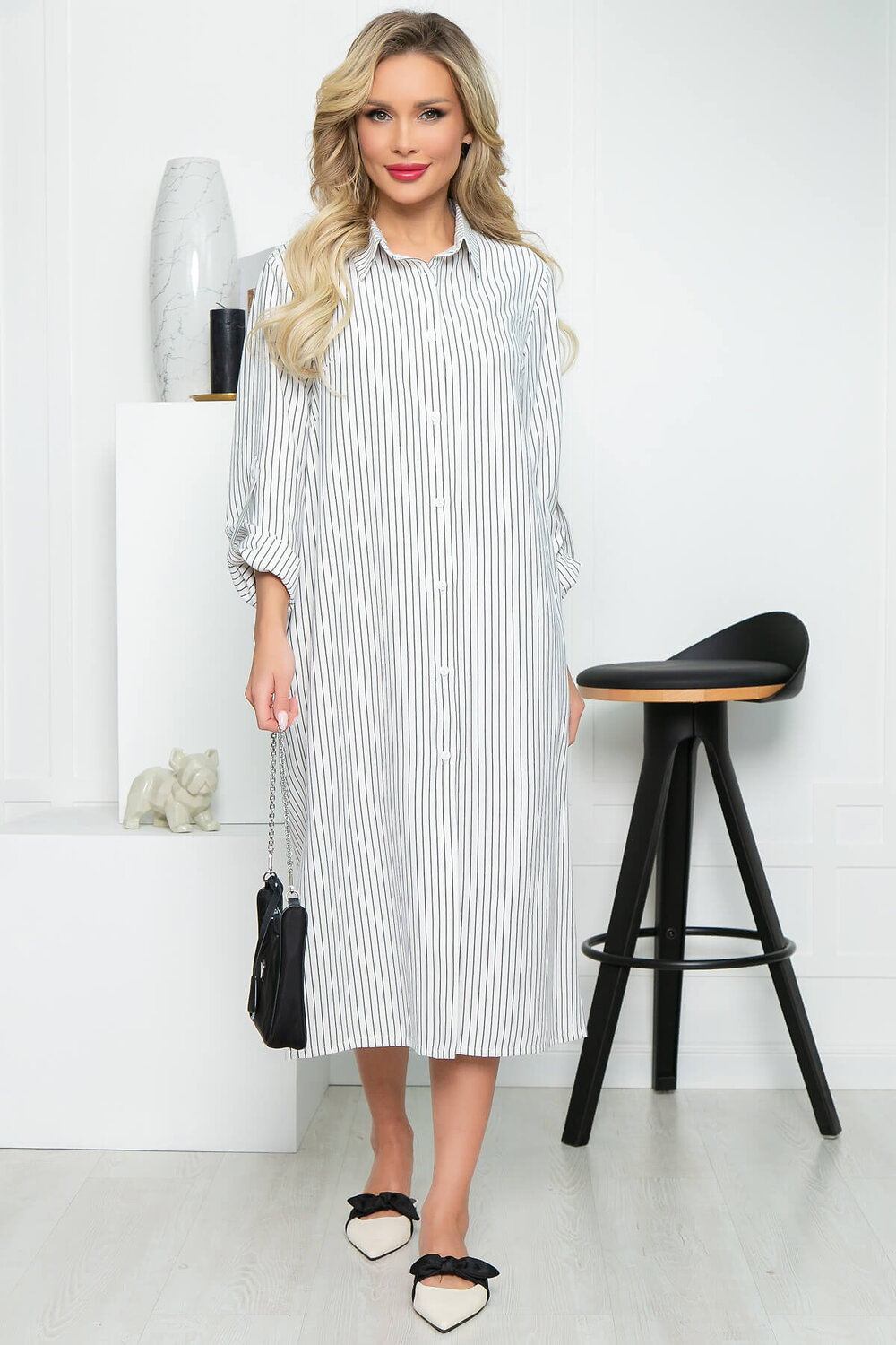 LT Collection Платье 282338 П5358 белый