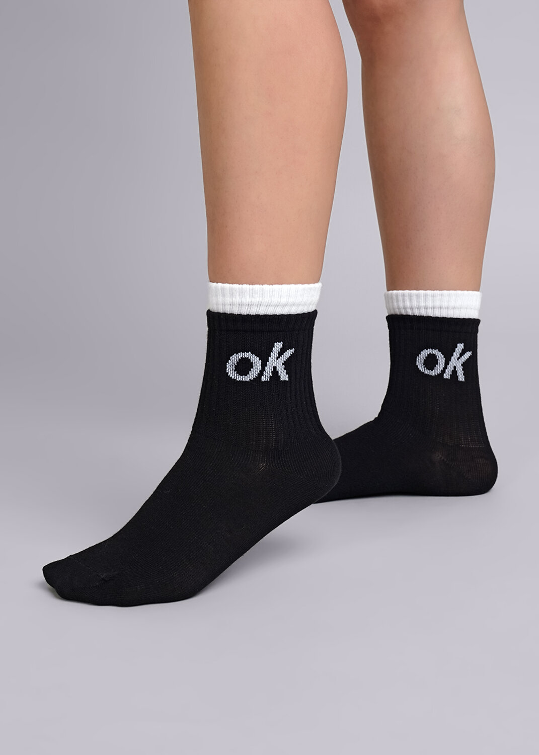 CLEVER Носки 282853 С1361 20-22,22 чёрный