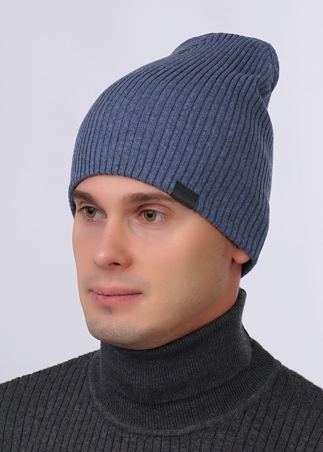 ЭЙС Шапка 282898 423659хпэ джинсовый