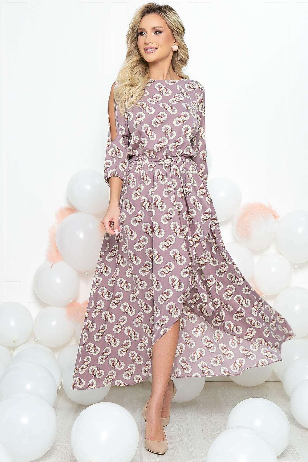LT Collection Платье 284174 П5385 лиловый