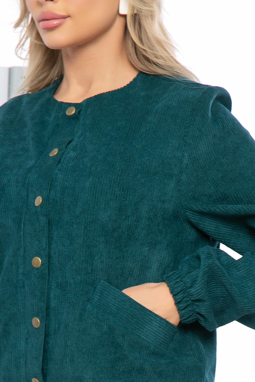 LT Collection Бомбер 284177 Б5400 изумрудный