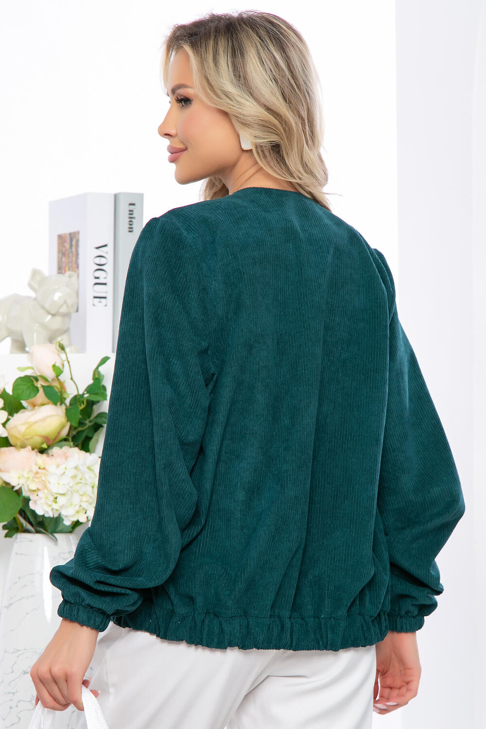 LT Collection Бомбер 284177 Б5400 изумрудный