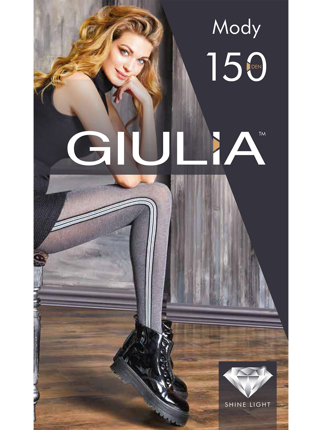 JS Giulia Колготки 284494 MODY 02 light grey melange