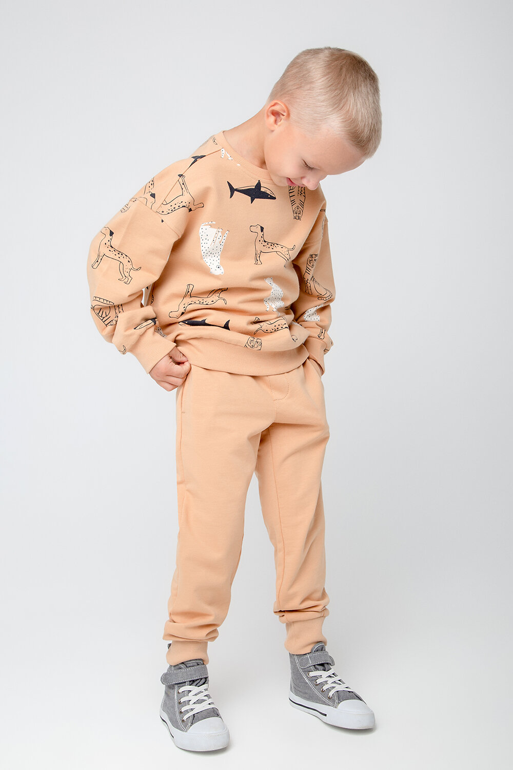 CROCKID Брюки 284661 КР 400539 итальянский песок