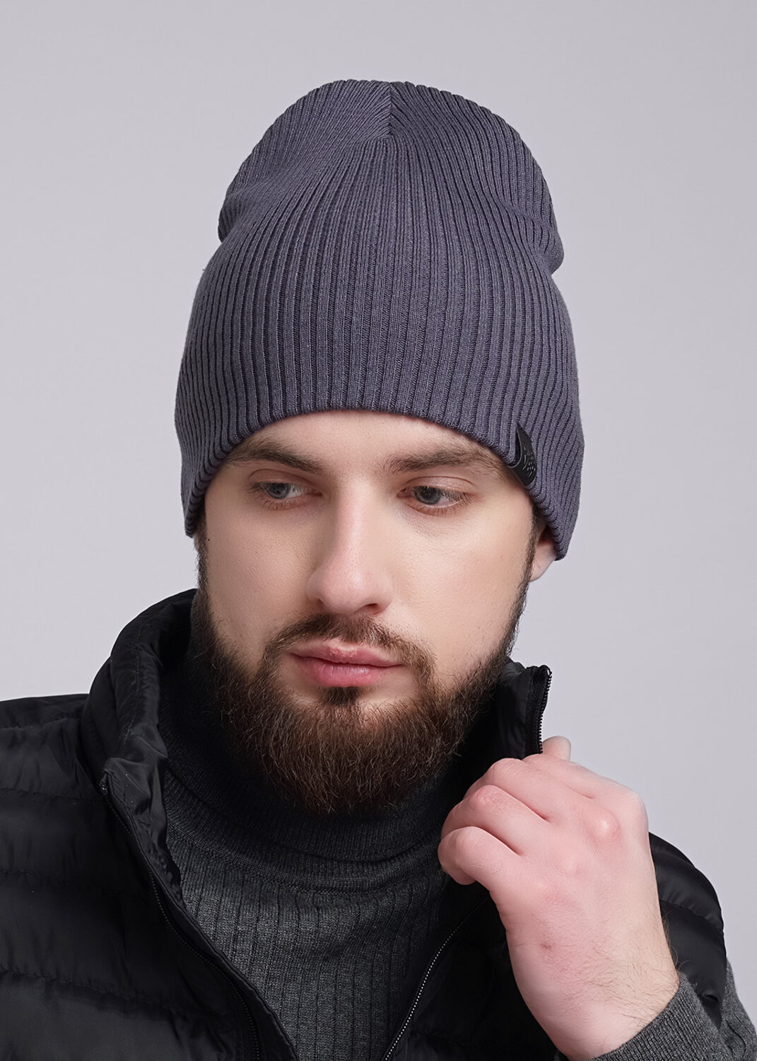 CLEVER Шапка 284704 533740ха т.серый