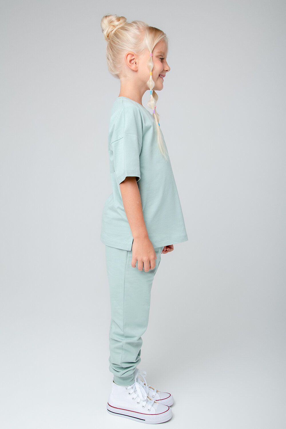 CROCKID Брюки 284799 К 400457 голубой прибой