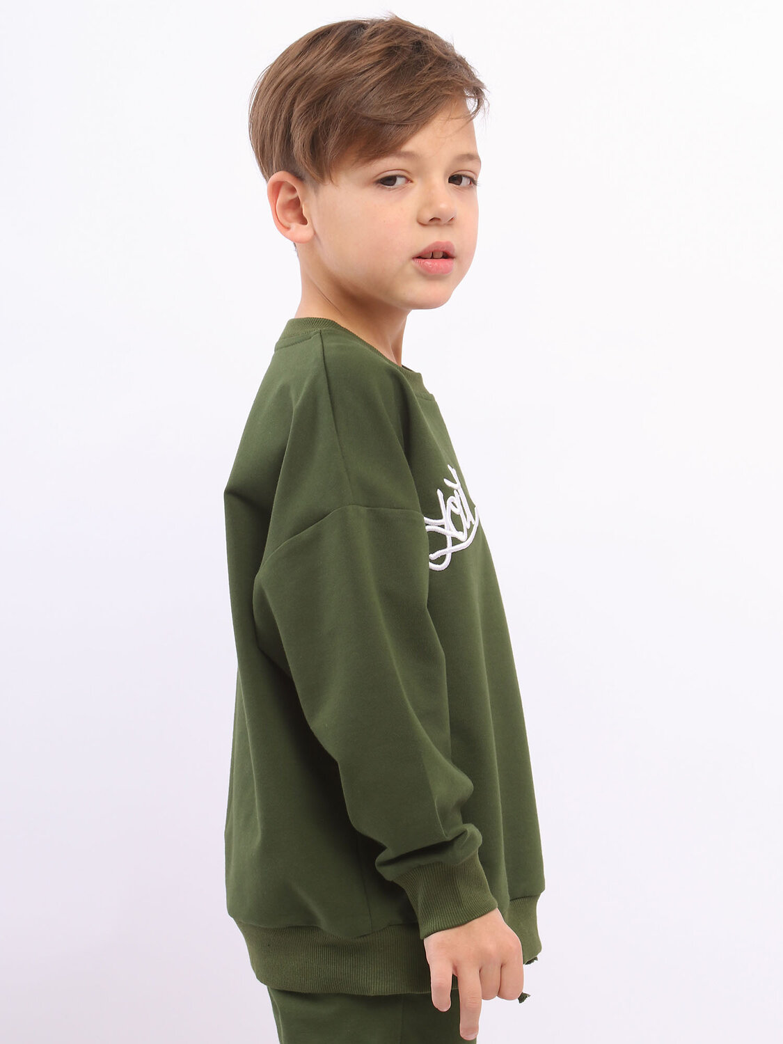 BATIK Свитшот 285577 044_БП23 хаки