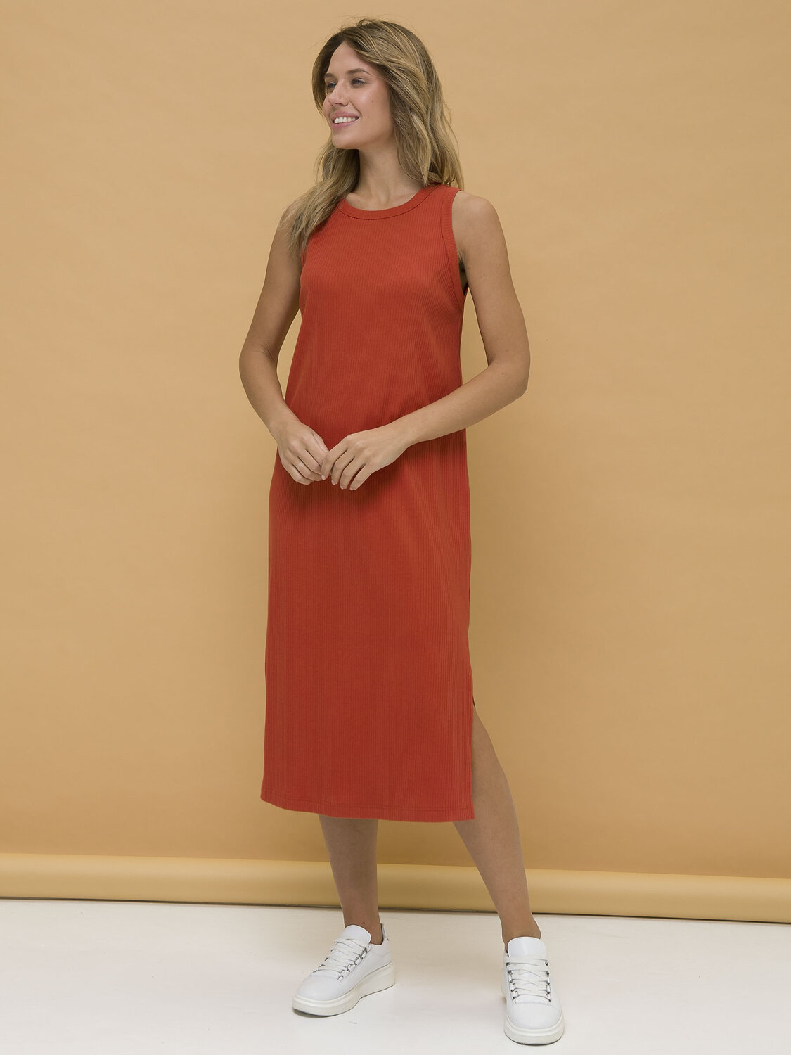 PELICAN Платье 285695 DFDV6920 Терракотовый